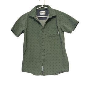 Sovereign Code Green Short Sleeve Button Down Shirt